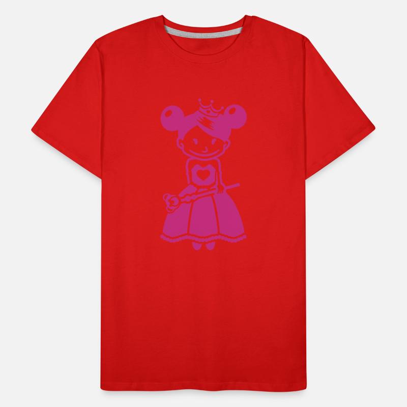 Peu de princesse - princesse peu T-shirt bio Premium Homme