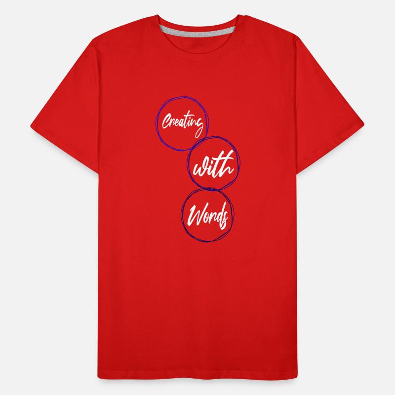authorship originality jokes writing process Männer Premium Bio T-Shirt