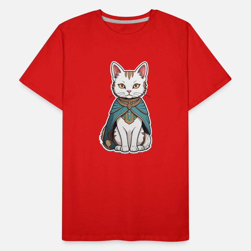 Sorcier du chat T-shirt bio Premium Homme