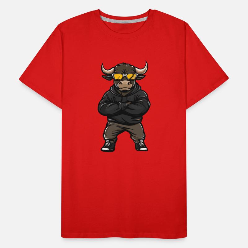 Taurus Comic Men's Premium Organic T-Shirt