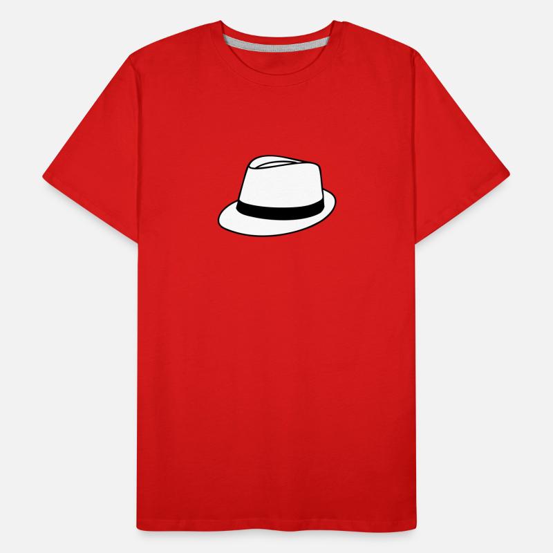 Hat Men's Premium Organic T-Shirt