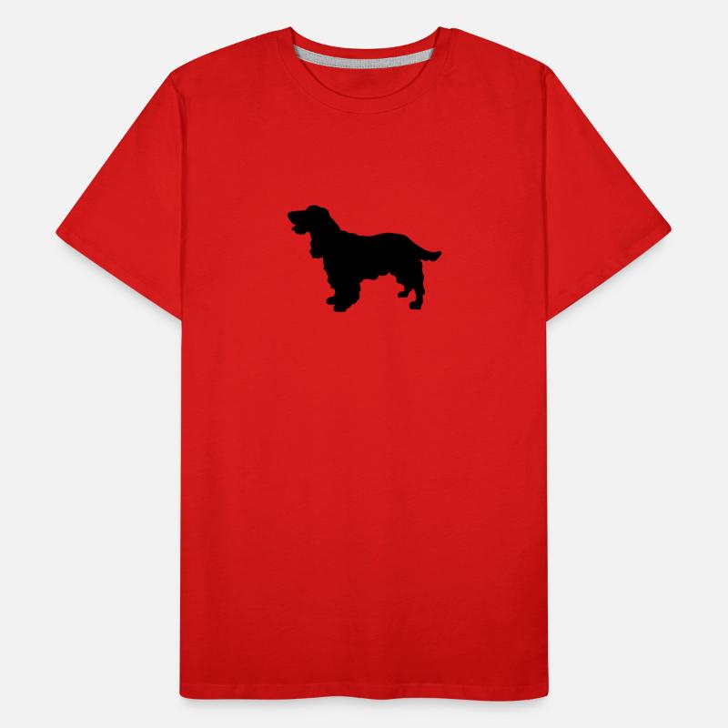 Cocker Spaniel dog Men's Premium Organic T-Shirt