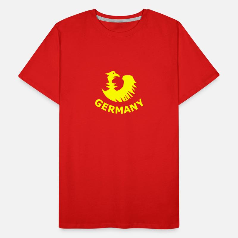 The power from Germany Men's Premium Organic T-Shirt