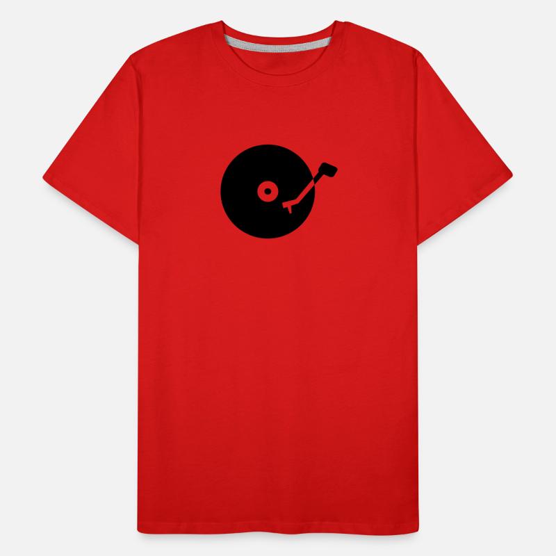 Turntable Disque T-shirt bio Premium Homme
