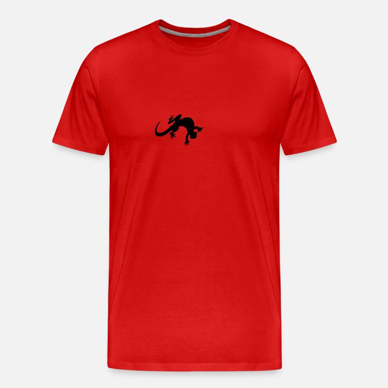 salamandre - T-shirt bio Premium Homme - rouge