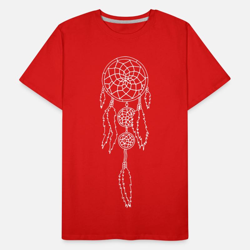 Attrape-rêve blanc T-shirt bio Premium Homme