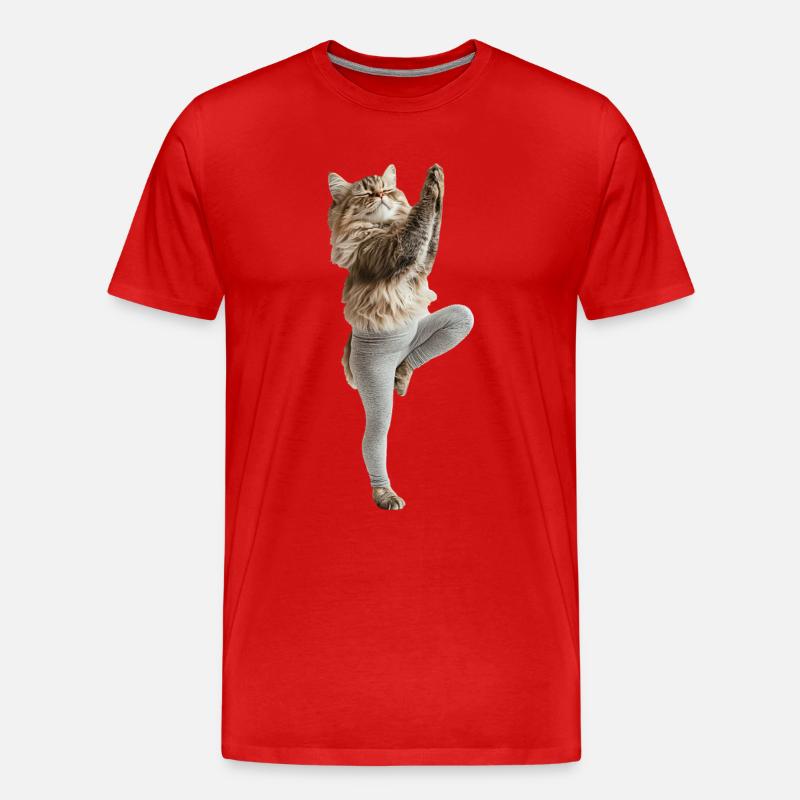 Persisch - Männer Premium Bio T-Shirt - Rot