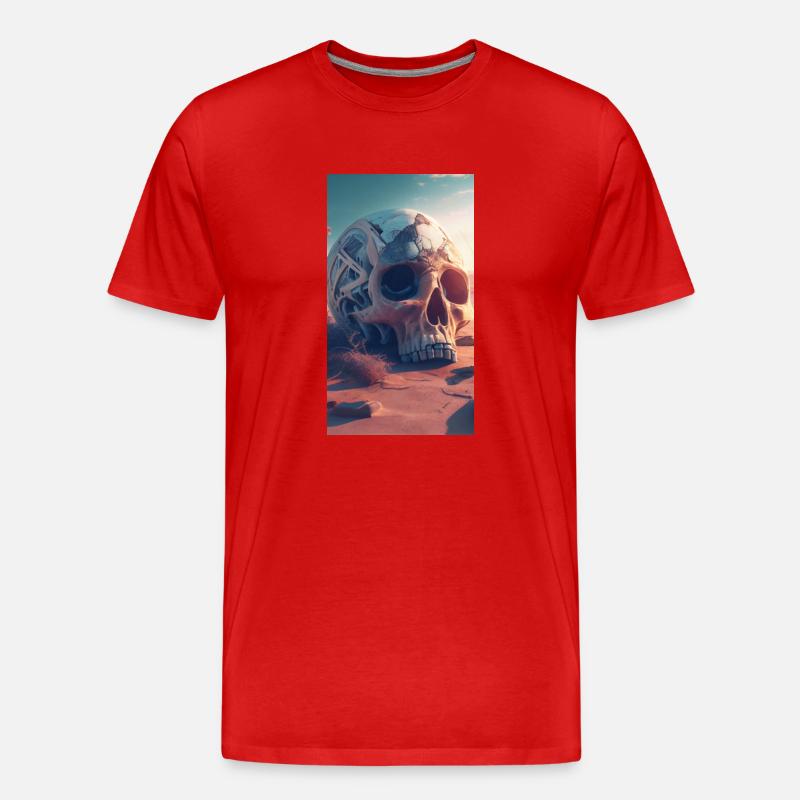 My Design - Männer Premium Bio T-Shirt - Rot