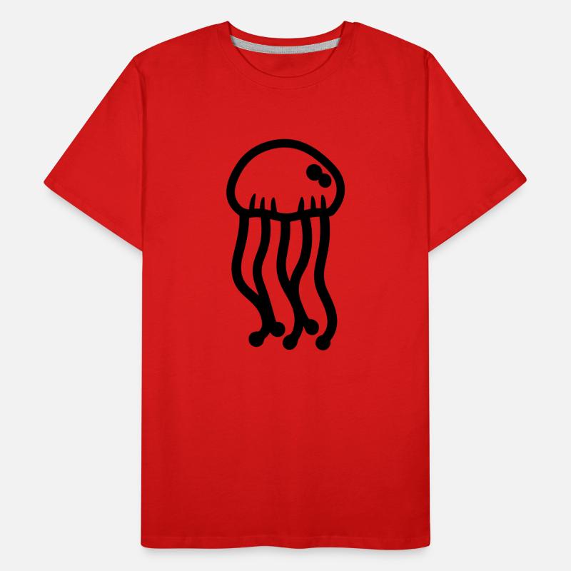 Méduse T-shirt bio Premium Homme