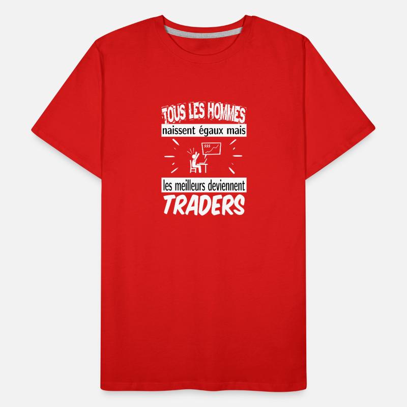 traders T-shirt bio Premium Homme