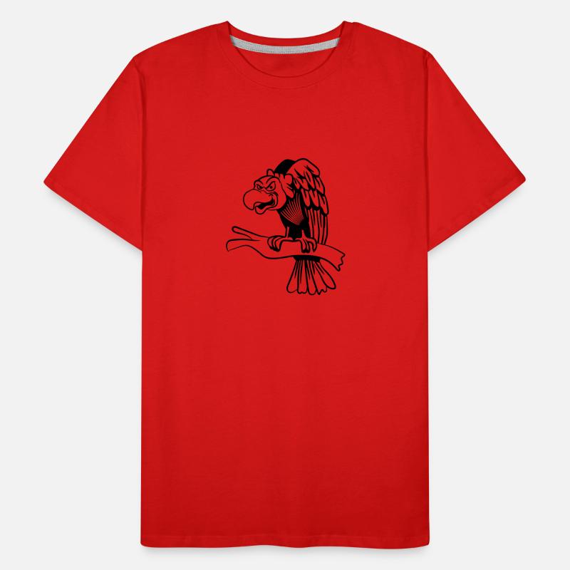 geier Männer Premium Bio T-Shirt