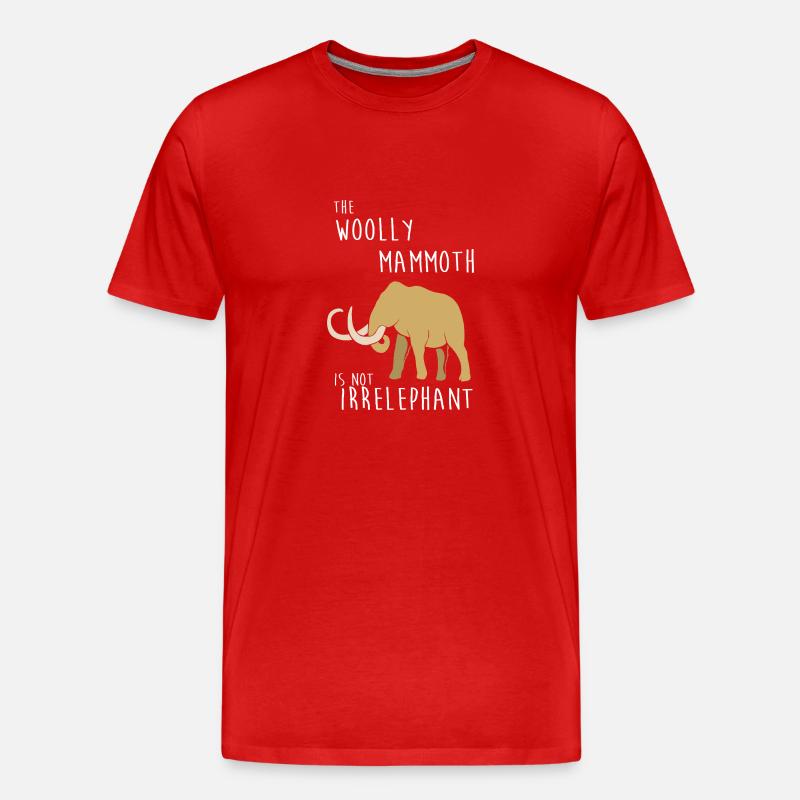 Mammut - Männer Premium Bio T-Shirt - Rot