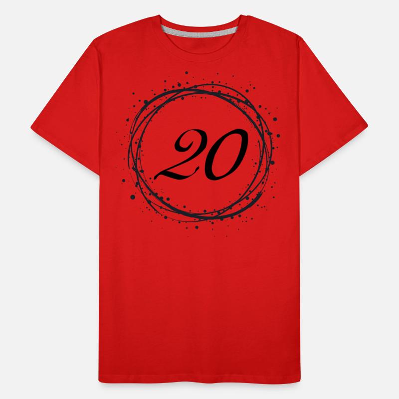 20 Men's Premium Organic T-Shirt