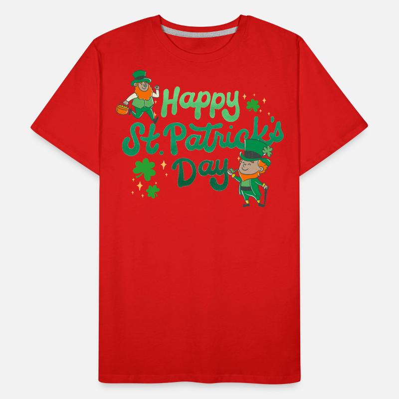 Bonne Saint-Patrick. La Saint-Patrick! T-shirt bio Premium Homme