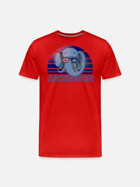 Ascension - Men's Premium Organic T-Shirt - red