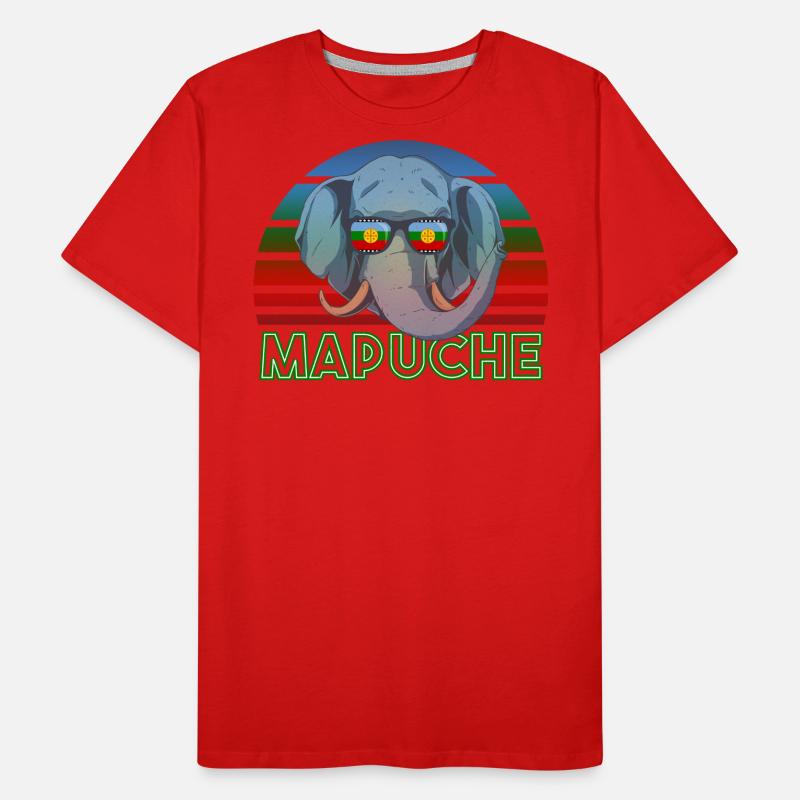 Mapuche Männer Premium Bio T-Shirt