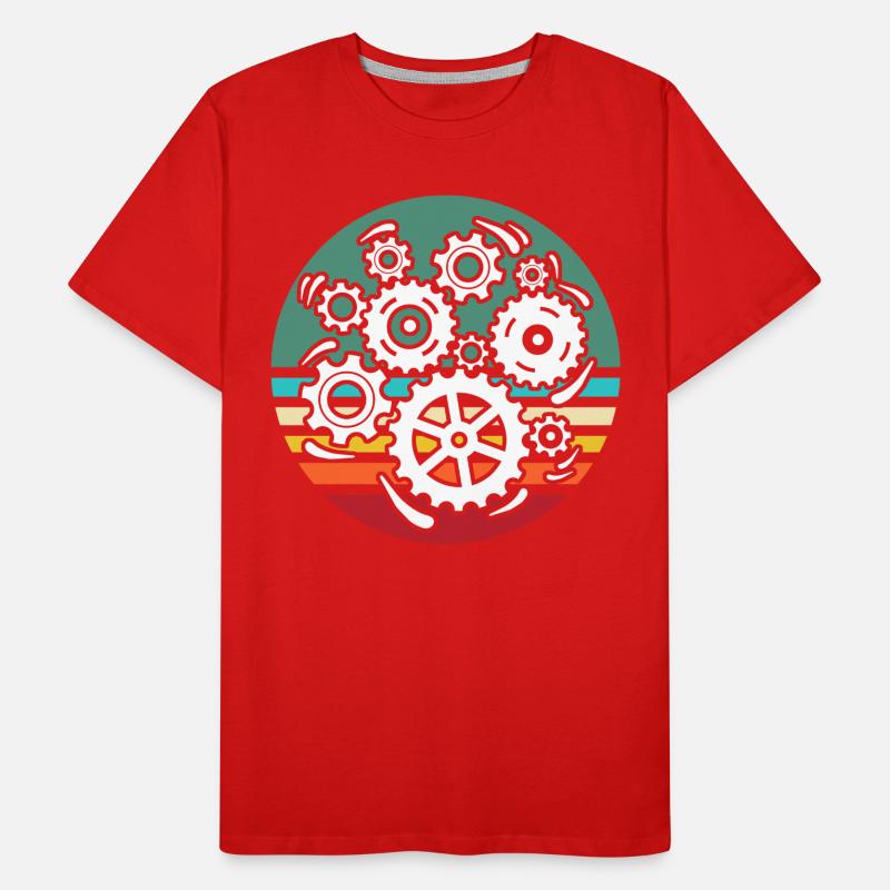 Machinist Machine Operator Machinists Men's Premium Organic T-Shirt