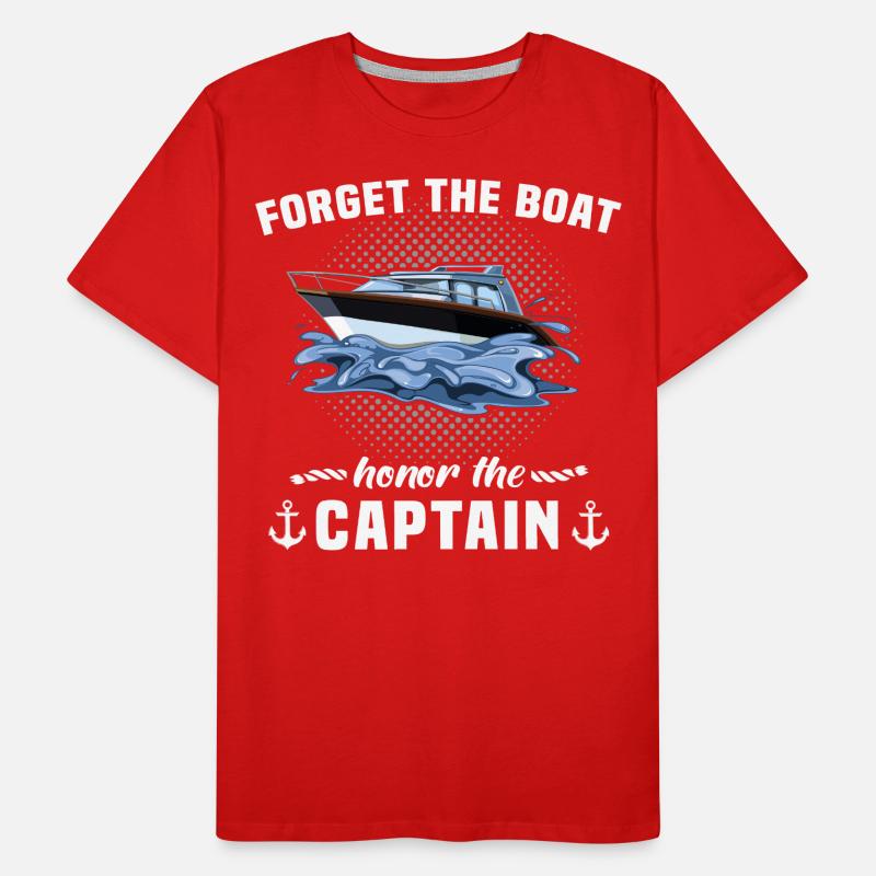 Capitaine de bateau Capitaine T-shirt bio Premium Homme