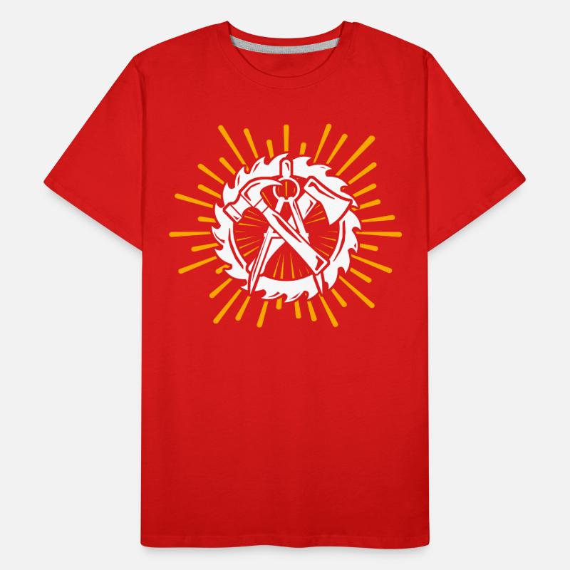 Zimmermann Zimmerer Männer Premium Bio T-Shirt