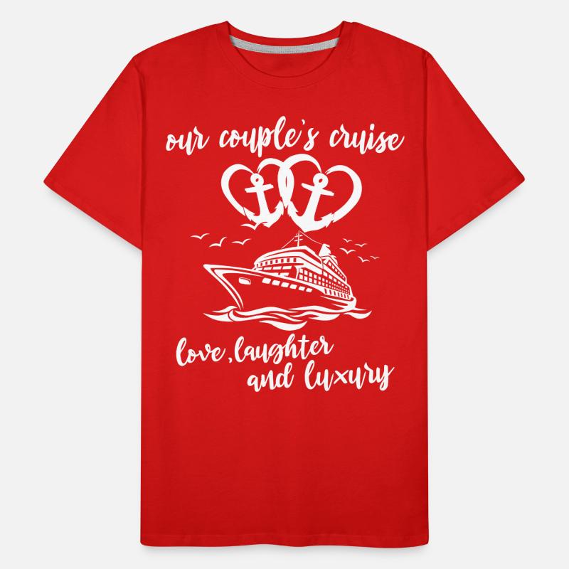 Kreuzfahrt Ehepaar Männer Premium Bio T-Shirt