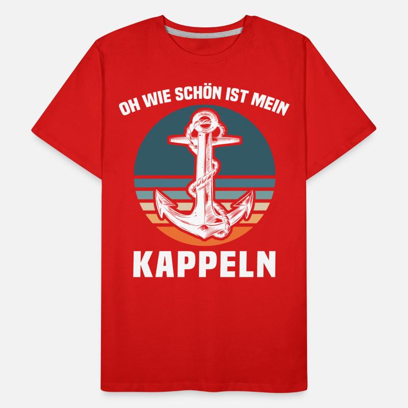 Kappeln Kappelner Spruch Männer Premium Bio T-Shirt