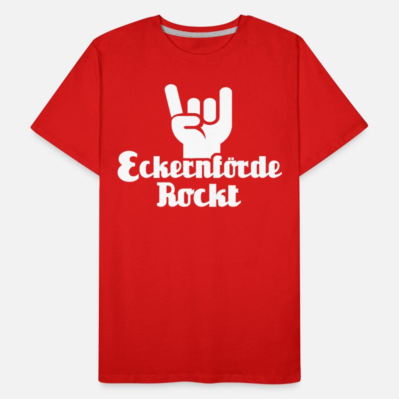 Eckernförde Sprüche Männer Premium Bio T-Shirt