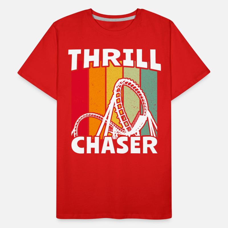 Achterbahn Roller Coaster Men's Premium Organic T-Shirt