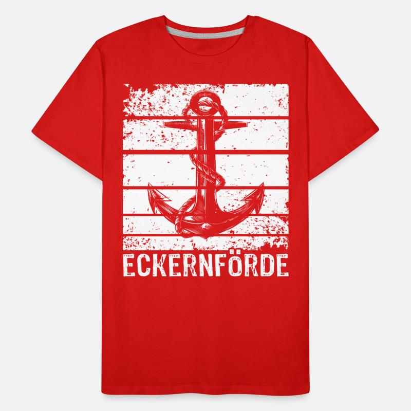 Eckernförde Eckernförder Männer Premium Bio T-Shirt