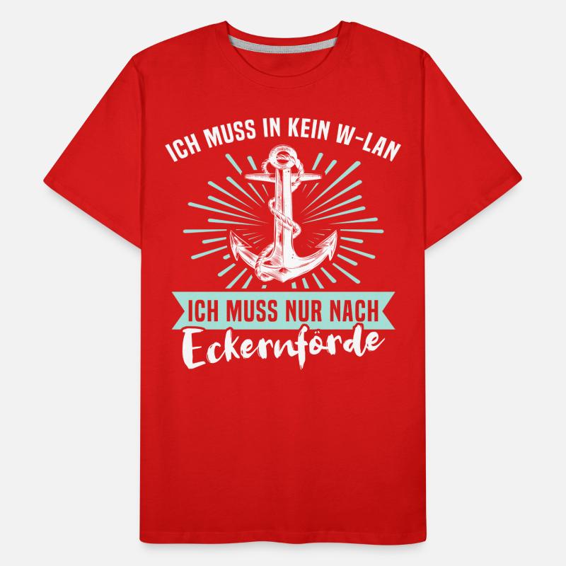 Eckernförde Eckernförder Männer Premium Bio T-Shirt