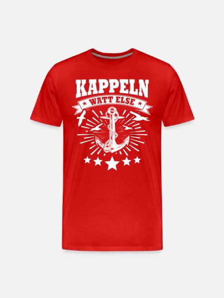 Kappeln Kappelner - Männer Premium Bio T-Shirt - Rot