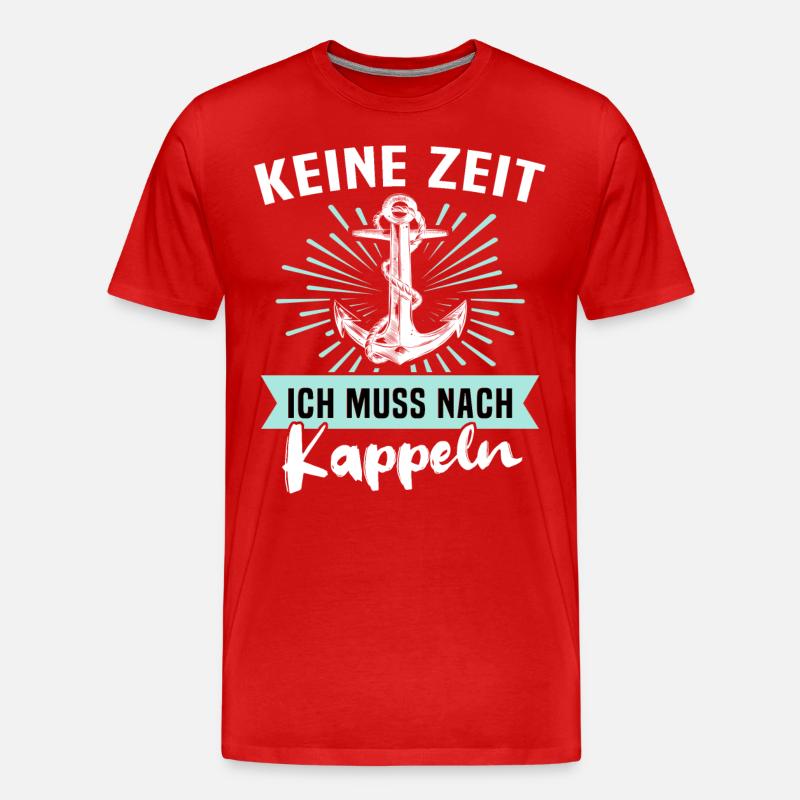 Kappeln Kappelner - Männer Premium Bio T-Shirt - Rot