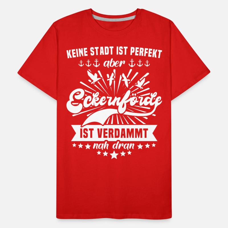Eckernförde Männer Premium Bio T-Shirt