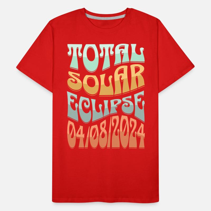 Solar eclipse Men's Premium Organic T-Shirt