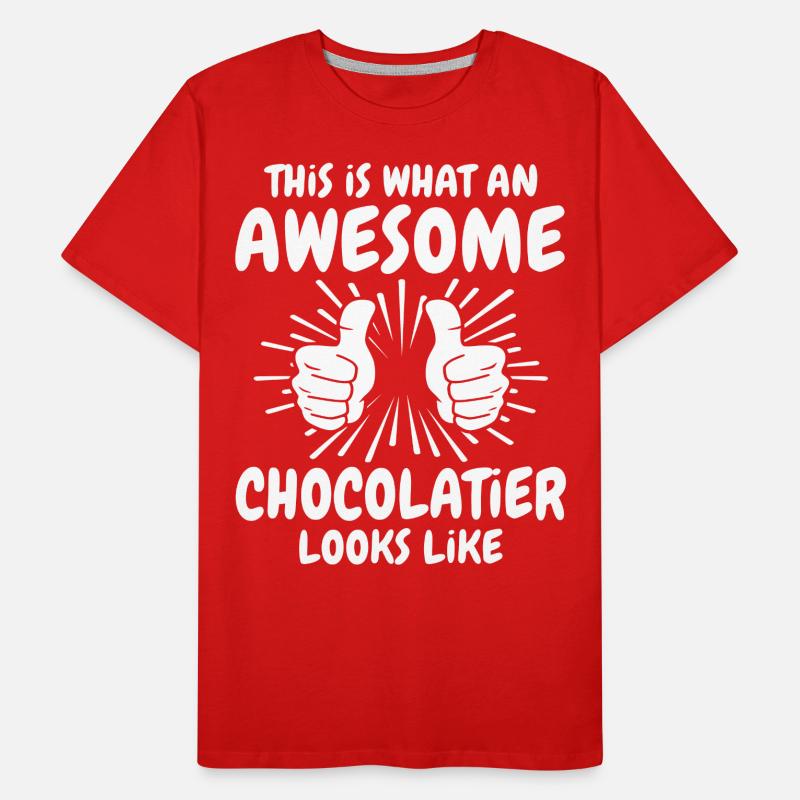 Chocolatier Men's Premium Organic T-Shirt
