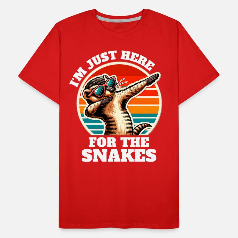 Mangusten Sprüche Männer Premium Bio T-Shirt