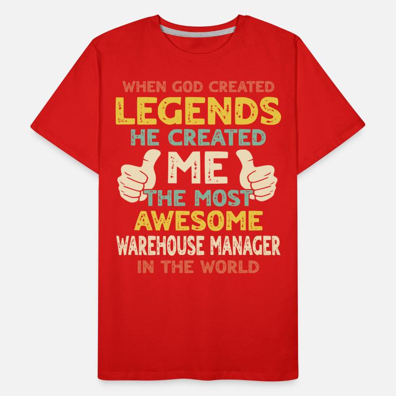 Warehouse Manager Men's Premium Organic T-Shirt