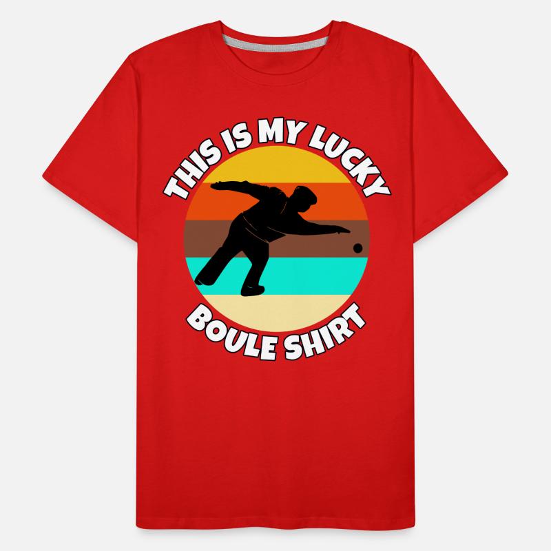 Boule Männer Premium Bio T-Shirt