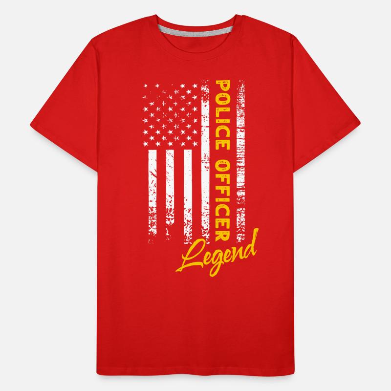 Policeman Legend Men's Premium Organic T-Shirt