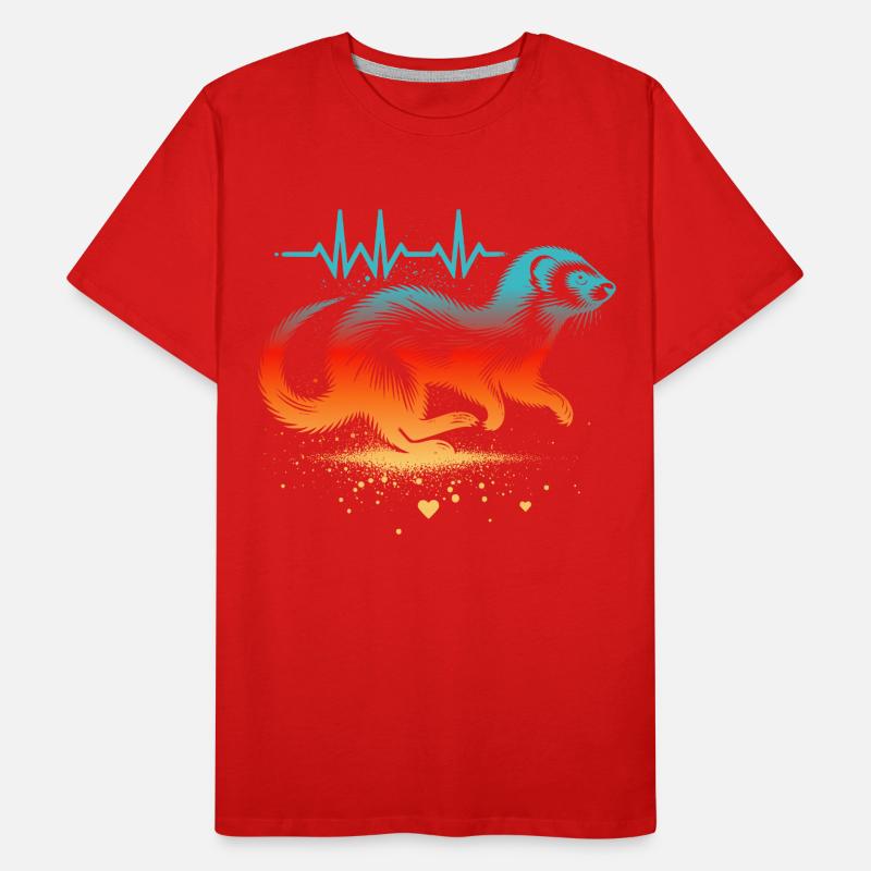 Weasel Cardio Men's Premium Organic T-Shirt