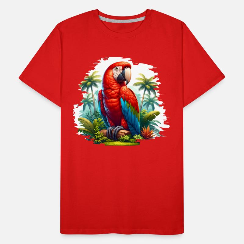Parrot Men's Premium Organic T-Shirt