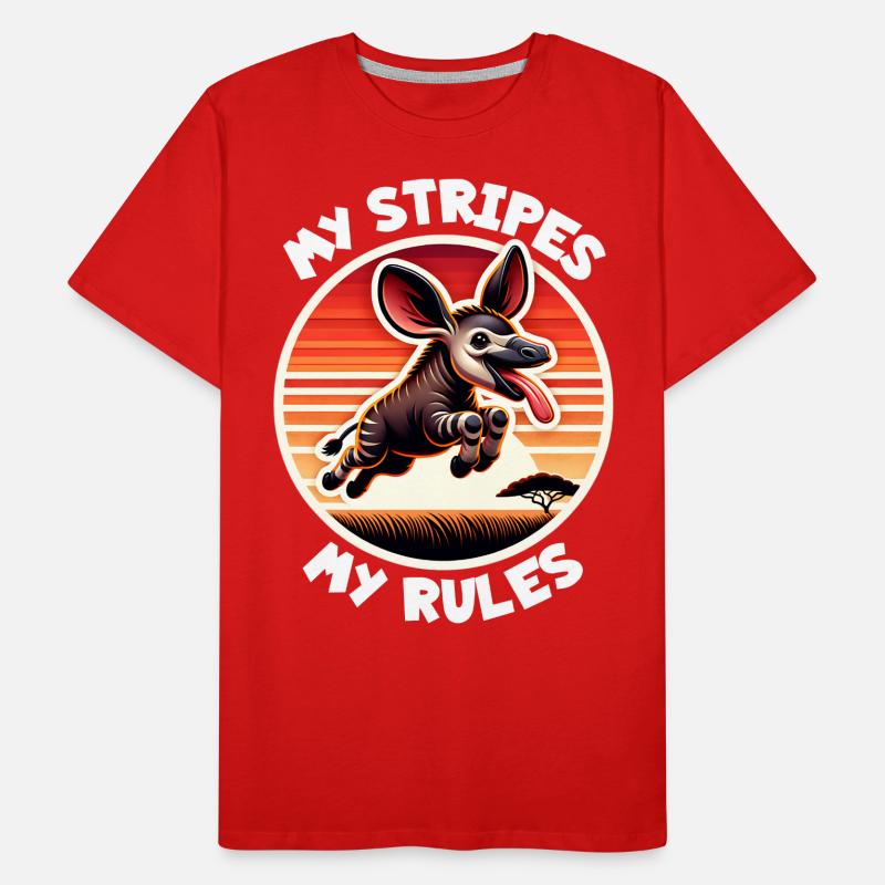 Okapi Sprüche Männer Premium Bio T-Shirt