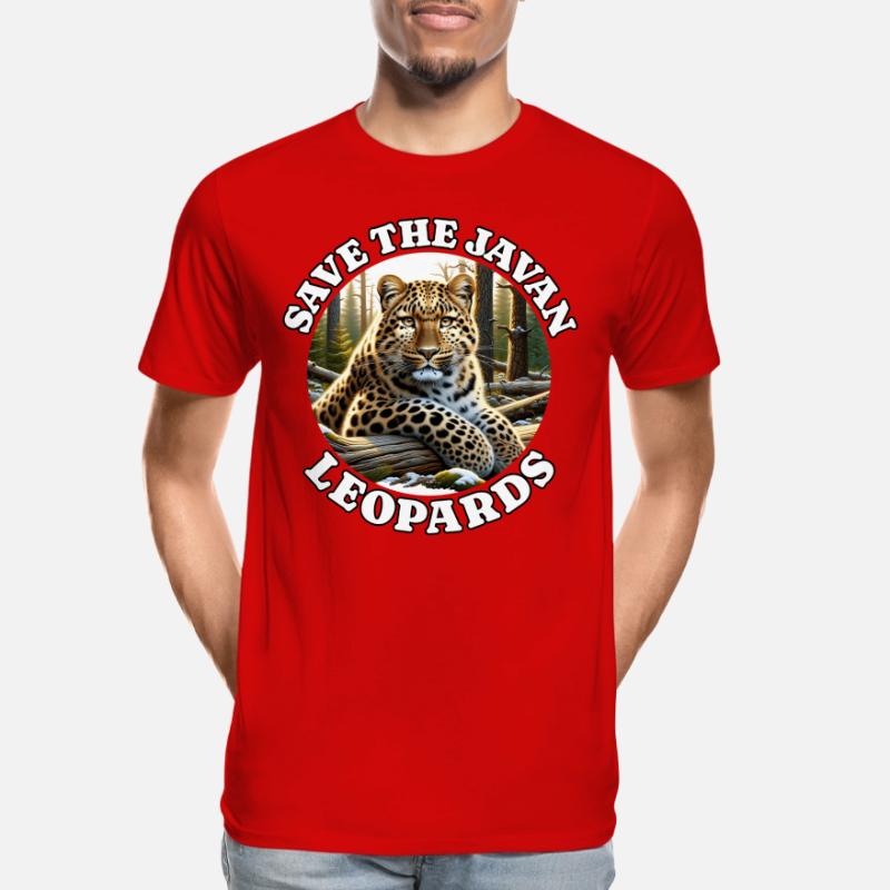 Léopard de Java T-shirt bio Premium Homme