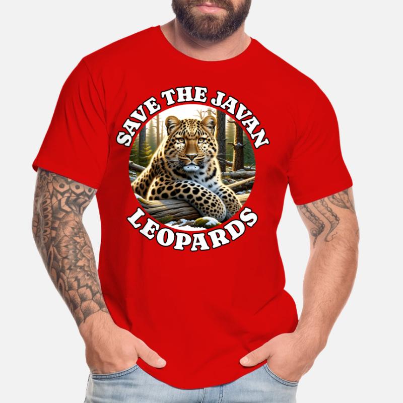 Léopard de Java T-shirt bio Premium Homme