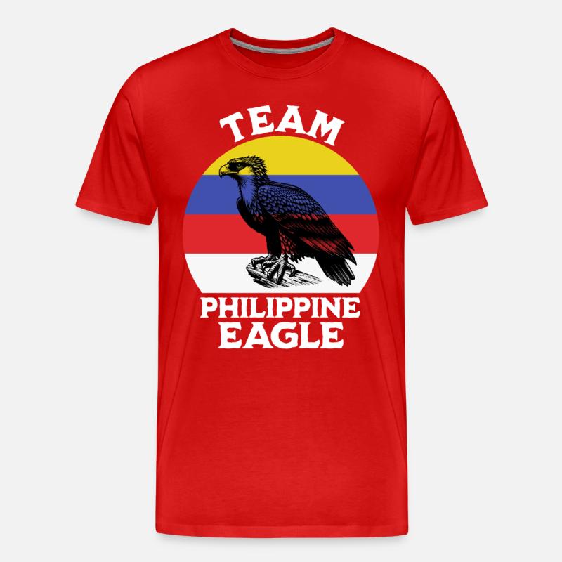 Affenadler Sprüche - Männer Premium Bio T-Shirt - Rot
