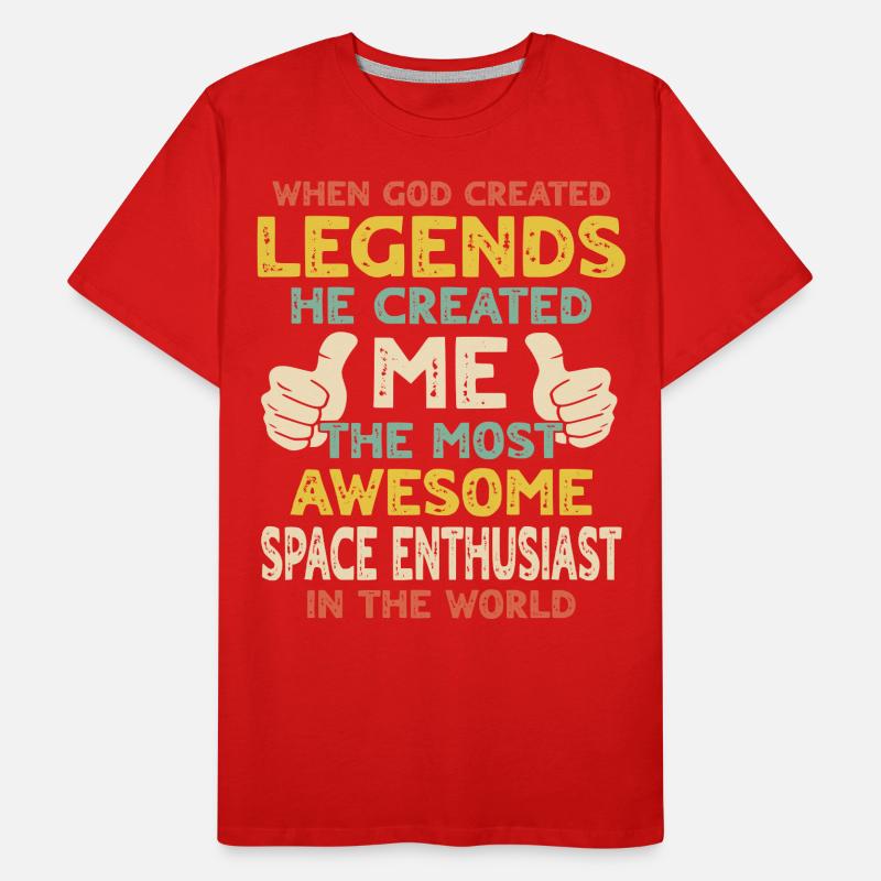 Passionné de l’espace T-shirt bio Premium Homme