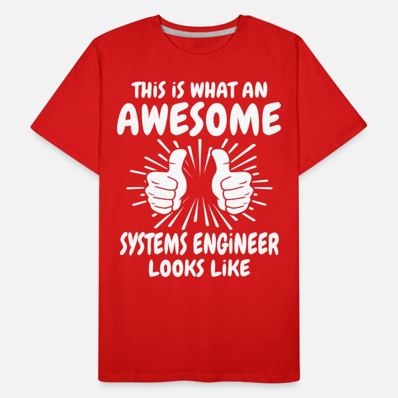 Systems Engineer Men's Premium Organic T-Shirt