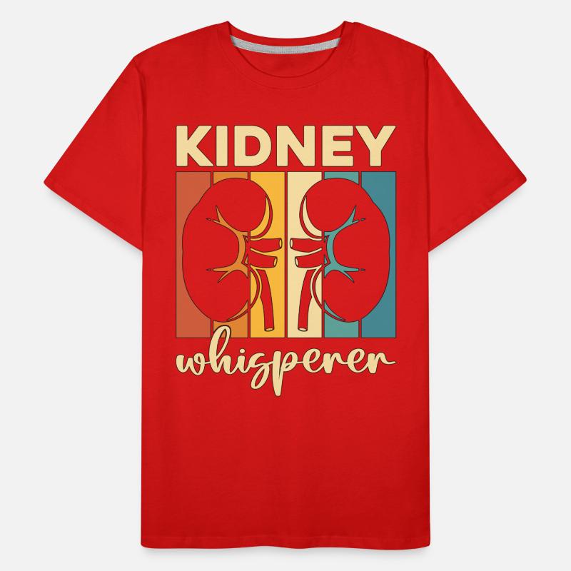 Technicien en dialyse Néphrologie Dialyse Cool Gift T-shirt bio Premium Homme