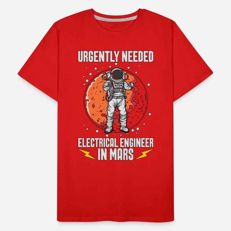 Electrical Engineering Urgently Needed Electrical Men's Premium Organic T-Shirt