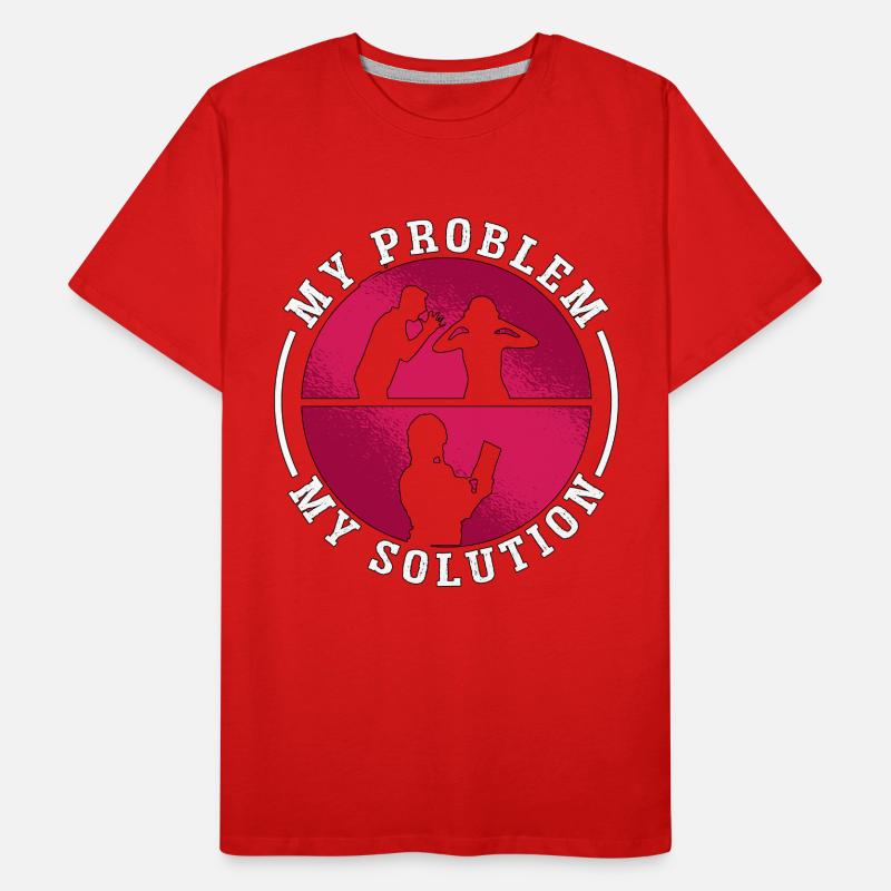 Book Editor My Problem My Pictogram Mom Dad Editor Männer Premium Bio T-Shirt