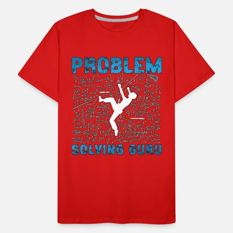 Admin Assistant Problem Solving Guru Office Clerk Men's Premium Organic T-Shirt